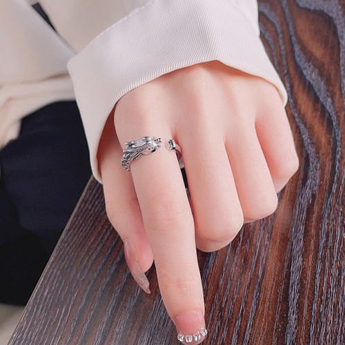 Year of the Dragon Sterling Silver Luck Ring