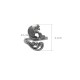 925 Silver Koi Fish Water Ripple Luck Ring 925 Silver Koi Fish Water Ripple Luck Ring