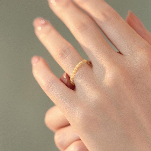 Citrine Prosperity Ring