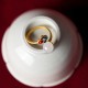 White Jade Auspicious Cloud Luck Ring
