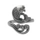 925 Silver Koi Fish Water Ripple Luck Ring 925 Silver Koi Fish Water Ripple Luck Ring
