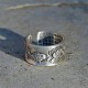 999 Silver Koi Fish Lotus Wealth Ring 999 Silver Koi Fish Lotus Wealth Ring