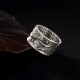 999 Silver Koi Fish Lotus Wealth Ring 999 Silver Koi Fish Lotus Wealth Ring