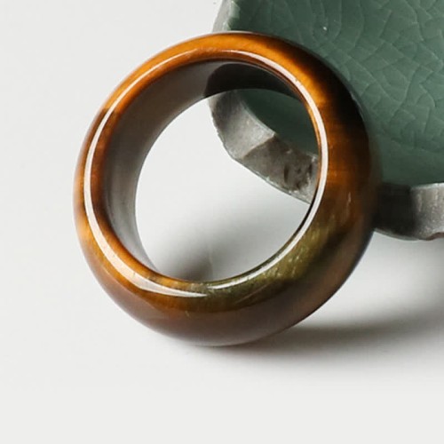 Tiger Eye Stone Protection Ring Tiger Eye Stone Protection Ring