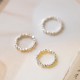 925 Sterling Silver Beaded Blessing Ring 925 Sterling Silver Beaded Blessing Ring