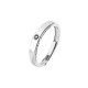 925 Silver Sun Moon Protection Couple Ring