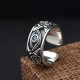 Eye of Horus Crystal Protection Ring