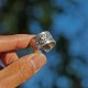 999 Silver Koi Fish Lotus Wealth Ring 999 Silver Koi Fish Lotus Wealth Ring