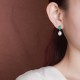 925 Sterling Silver Pearl Turquoise Healing Necklace Set