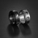 Yin Yang Titanium Steel Rotatable Ring