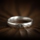 925 Sterling Silver Zodiac Buddha Blessing Couple Ring