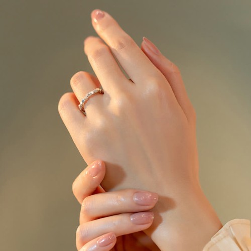 925 Sterling Silver Beaded Blessing Ring 925 Sterling Silver Beaded Blessing Ring