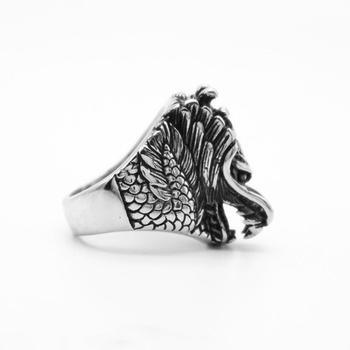 Dragon Balance Titanium Steel Ring Dragon Balance Titanium Steel Ring