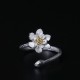 925 Sterling Silver Lotus Blessing Ring 925 Sterling Silver Lotus Blessing Ring