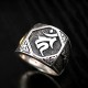 925 Silver Sanskrit Protection Adjustable Ring 925 Silver Sanskrit Protection Adjustable Ring