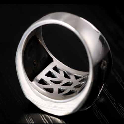 925 Silver Sanskrit Protection Adjustable Ring 925 Silver Sanskrit Protection Adjustable Ring