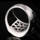 925 Silver Sanskrit Protection Adjustable Ring 925 Silver Sanskrit Protection Adjustable Ring