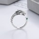 Year of the Dragon Sterling Silver Luck Ring
