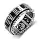 Bagua Yin Yang Titanium Steel Balance Ring Bagua Yin Yang Titanium Steel Balance Ring