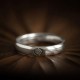 925 Sterling Silver Zodiac Buddha Blessing Couple Ring
