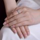 999 Sterling Silver Lotus Peony Enlightenment Ring