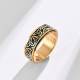 Triangle Knot Titanium Steel Calm Ring Triangle Knot Titanium Steel Calm Ring