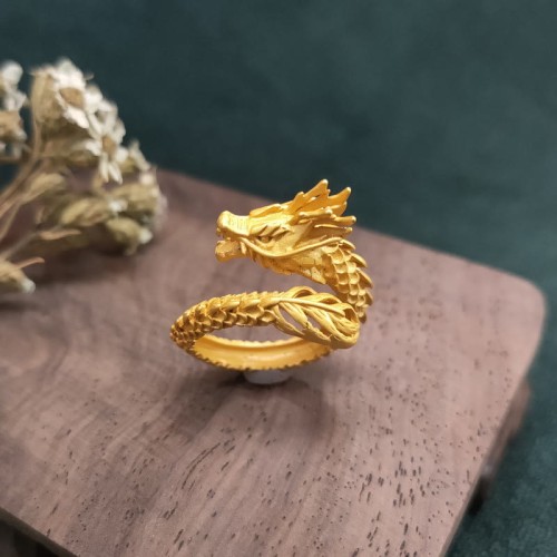 Golden Dragon Success Strength Ring Golden Dragon Success Strength Ring