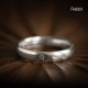 925 Sterling Silver Zodiac Buddha Blessing Couple Ring
