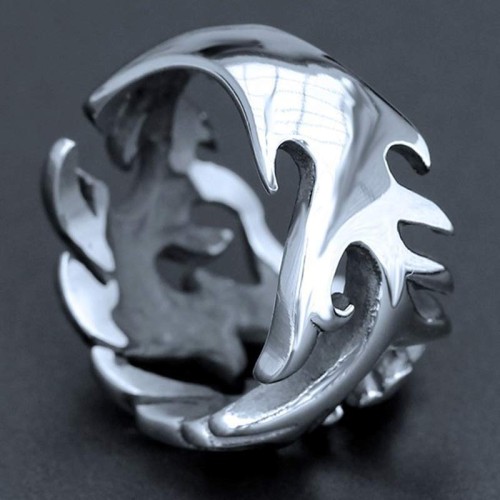 Dragon Pattern Protection Strength Ring Dragon Pattern Protection Strength Ring