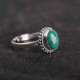 925 Sterling Silver Turquoise Love Ring