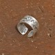 999 Silver Koi Fish Lotus Wealth Ring 999 Silver Koi Fish Lotus Wealth Ring