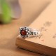  925 Sterling Silver Lotus Ring