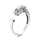 Year of the Dragon Sterling Silver Luck Ring