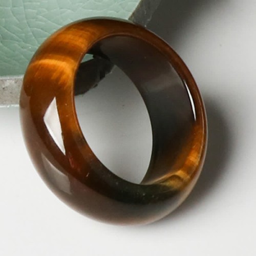 Tiger Eye Stone Protection Ring Tiger Eye Stone Protection Ring