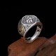 925 Silver Sanskrit Protection Adjustable Ring 925 Silver Sanskrit Protection Adjustable Ring