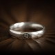 925 Sterling Silver Zodiac Buddha Blessing Couple Ring
