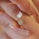Tridacna Stone Cat Head Jade Blessing Ring Tridacna Stone Cat Head Jade Blessing Ring
