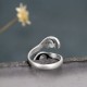 925 Silver Koi Fish Water Ripple Luck Ring 925 Silver Koi Fish Water Ripple Luck Ring