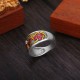 999 Sterling Silver Nine-Tailed Fox Protection Ring 999 Sterling Silver Nine-Tailed Fox Protection Ring