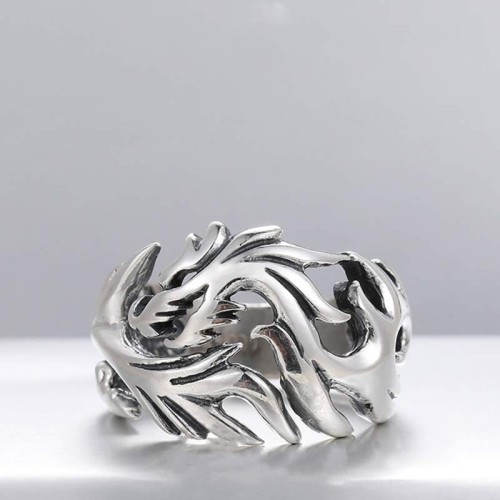 Dragon Pattern Protection Strength Ring Dragon Pattern Protection Strength Ring