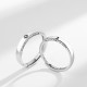 925 Silver Sun Moon Protection Couple Ring