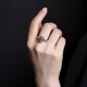 925 Silver PiXiu Copper Coin Wealth Ring