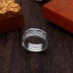 925 Silver Retro Tang Dynasty Adjustable Luck Ring