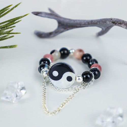Yin Yang Symbol Balance Luck Ring Yin Yang Symbol Balance Luck Ring