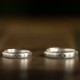 925 Sterling Silver Zodiac Buddha Blessing Couple Ring