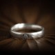 925 Sterling Silver Zodiac Buddha Blessing Couple Ring
