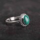 925 Sterling Silver Turquoise Love Ring