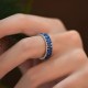 Blue Auspicious Clouds Copper Healing Ring Blue Auspicious Clouds Copper Healing Ring
