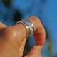 999 Silver Koi Fish Lotus Wealth Ring 999 Silver Koi Fish Lotus Wealth Ring
