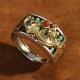 925 Sterling Silver PiXiu Protection Ring